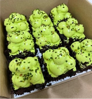 Maxi Pisztácias Profiterol