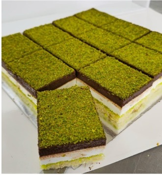 Mini Tégla Pisztáciás