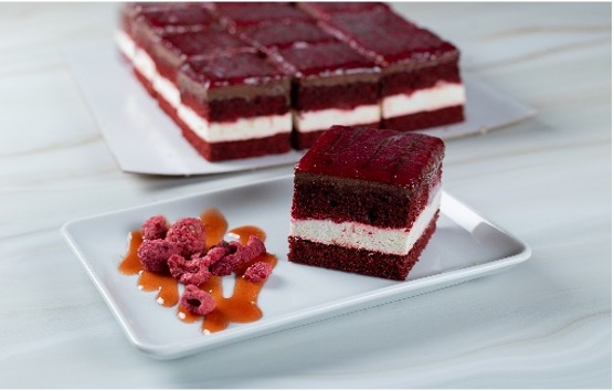 Mini Tégla Málnás & Csokis Torta					