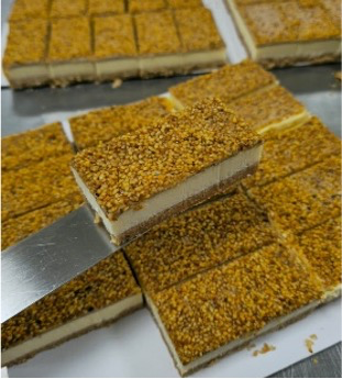 Mini Tahini-Szezám Sajttorta