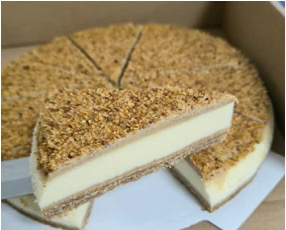 Maxi Tahini-Szezám Sajttorta