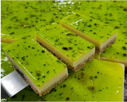 Mini Pisztáciás Sajttorta