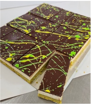 Mini Dubai csokis Sajttorta