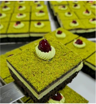 Mini Pisztáciás Brownie			