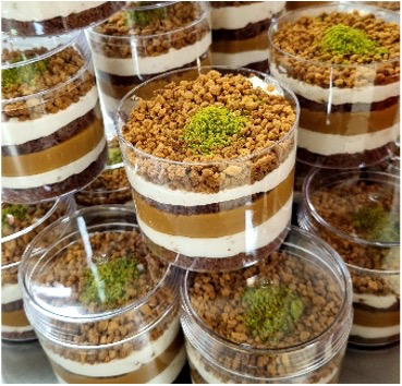Poharas Lotus torta